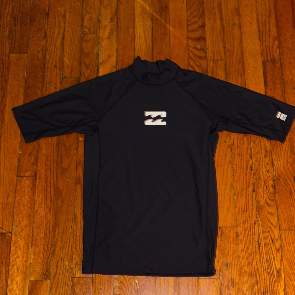 Billabong Men's Navy Rash Guard